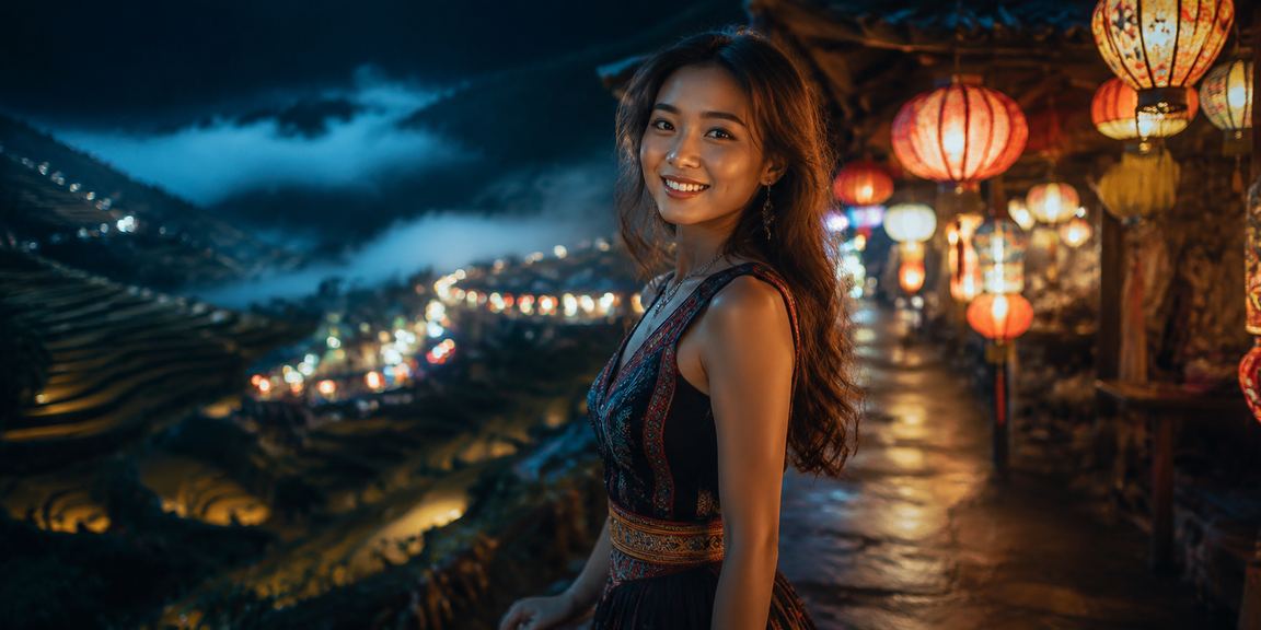 Không khí chợ đêm Sapa sôi động với người chơi theo dõi cược trực tuyến